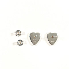 GUCCI Trademark Heart Shape 223990 J8400 8106 Earrings Silver 925 Women's-2