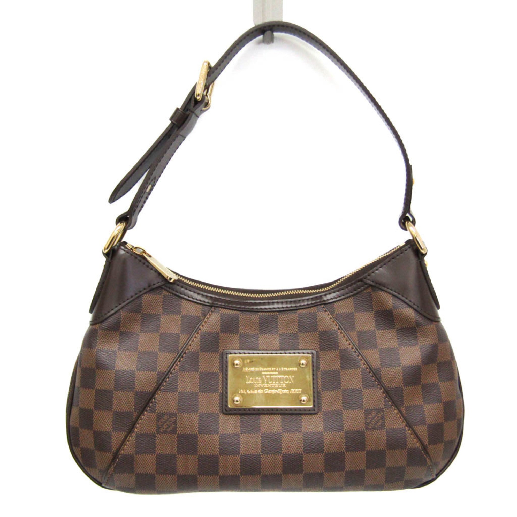 Louis Vuitton Damier Thames PM N48180 Women's Shoulder Bag Ebene-0