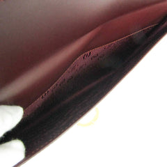 Cartier Must Women's Leather Shoulder Bag Bordeaux-3