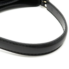 GUCCI Gucci Quinn Hobo Ribbon Shoulder Bag Handbag Patent Leather Enamel Black 189885-3