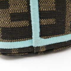 Fendi FF Zuccanano Montresor Bag Charm K Embroidery 7AR762 Keyring (Beige,Brown,Light Blue)-4