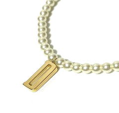 Christian Dior Dior Women's Necklace Pendant Choker Faux Pearl-0