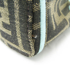 Fendi FF Zuccanano Montresor Bag Charm K Embroidery 7AR762 Keyring (Beige,Brown,Light Blue)-3