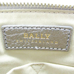 Bally DAINTY XS.O Women's Leather Handbag,Shoulder Bag Silver-6