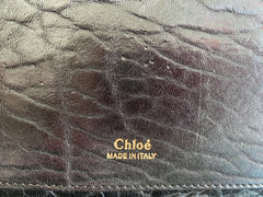 Chloe Cassie Envelope Leather Clutch/Crossbody