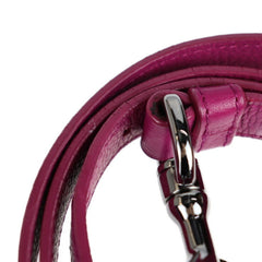 LOEWE Loewe Cruz handbag leather purple pink 2way bicolor