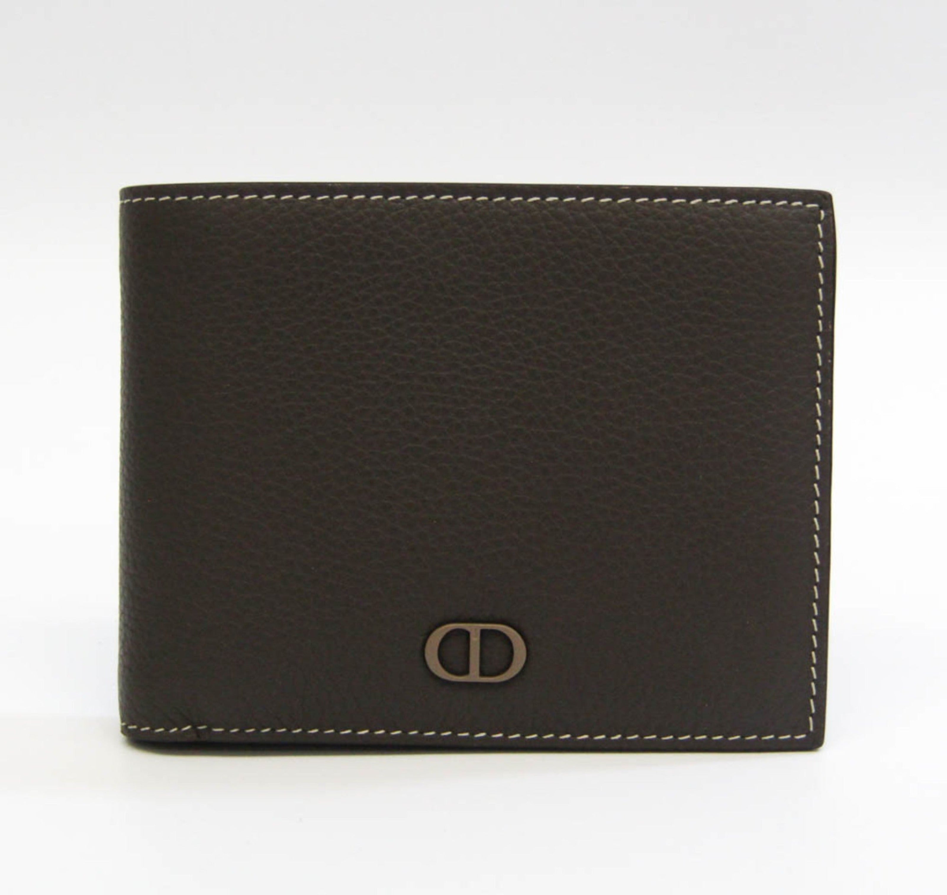 Christian Dior CD ICON 2ESBC027CDI Men,Women Leather Wallet (bi-fold) Gray-0