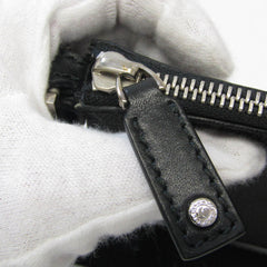 Bvlgari Weekend 32472 Unisex PVC,Leather Shoulder Bag Black,Charcoal Gray-3