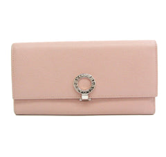 Bvlgari Bvlgari Bvlgari 35198 Women's Leather Long Wallet (bi-fold) Dusty Pink-0