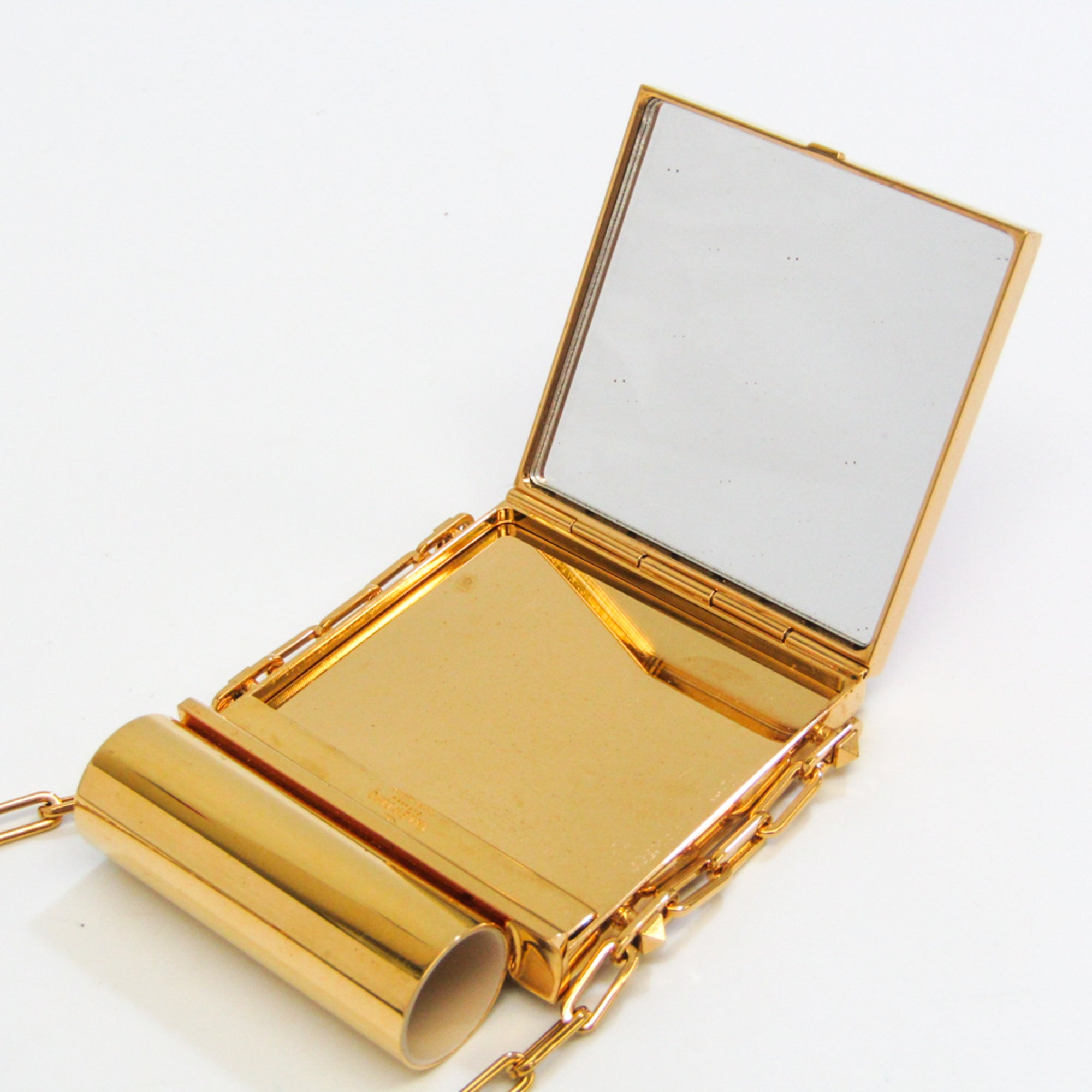 Hermes Lipstick Case With Mirror
