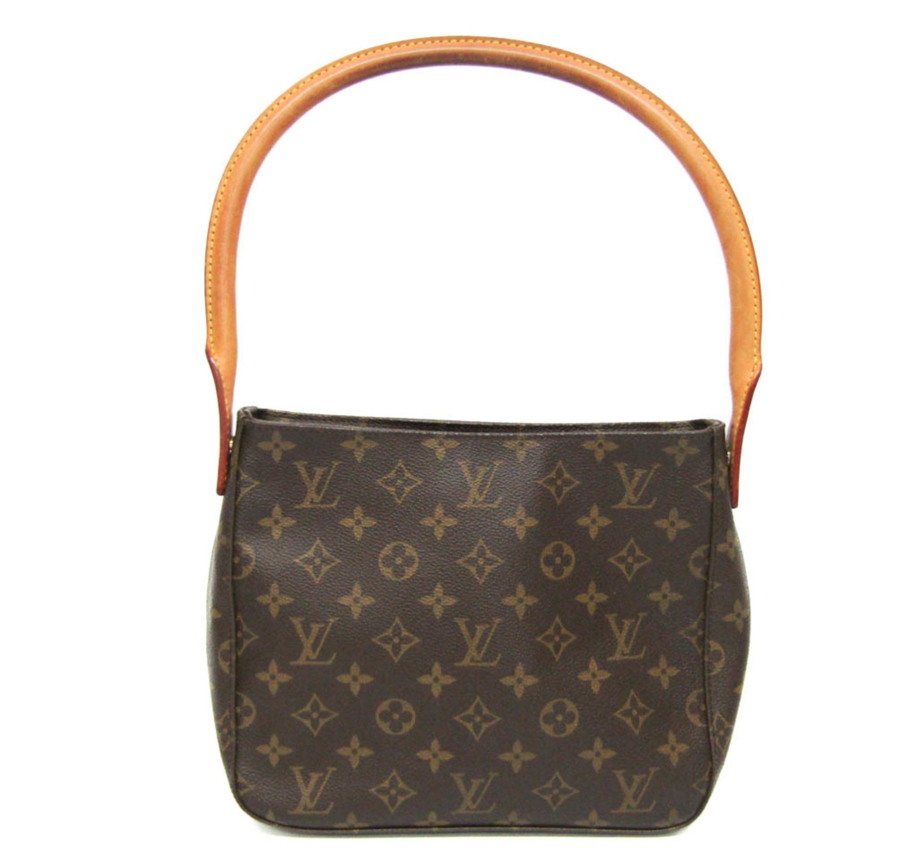 Louis Vuitton Monogram Looping MM M51146 Women's Shoulder Bag Monogram-0