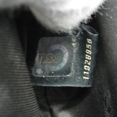 Bvlgari Weekend 32472 Unisex PVC,Leather Shoulder Bag Black,Charcoal Gray-8
