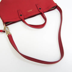 Bally MISSI-XS.N Women's Leather Handbag,Shoulder Bag Red Color-7