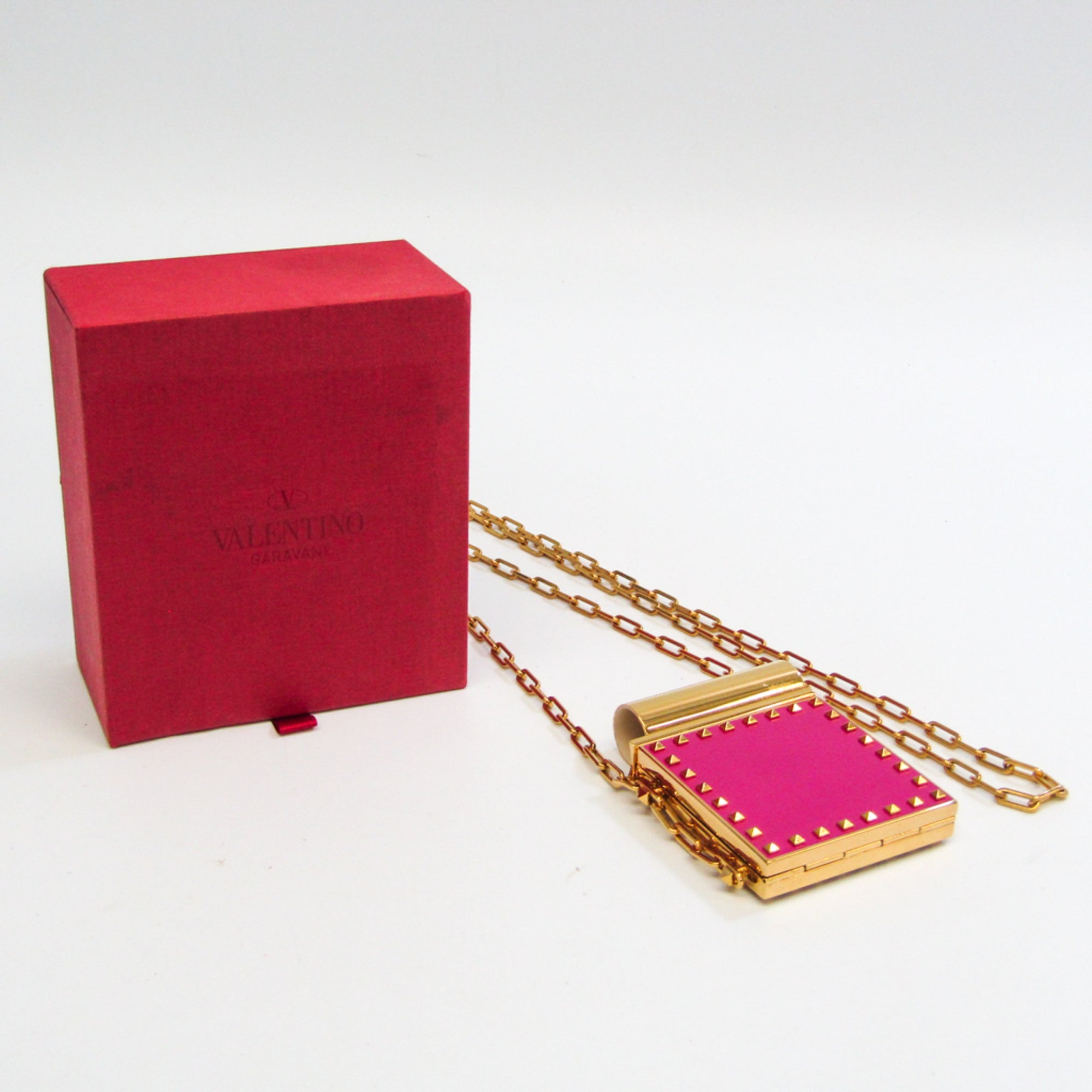 Valentino Metal Lipstick Case Gold,Pink love blade mirror lipstick – Leiame  Luxe