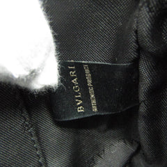 Bvlgari Weekend 32472 Unisex PVC,Leather Shoulder Bag Black,Charcoal Gray-7