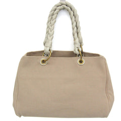 Bottega Veneta 195976 Women,Men Leather,Canvas Tote Bag Beige,Off-white-0