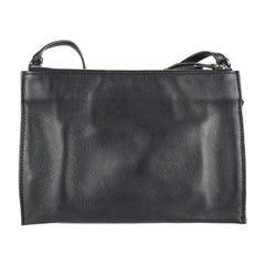 BALENCIAGA Balenciaga paper shoulder bag 357321 leather black 2WAY clutch mini handbag-2