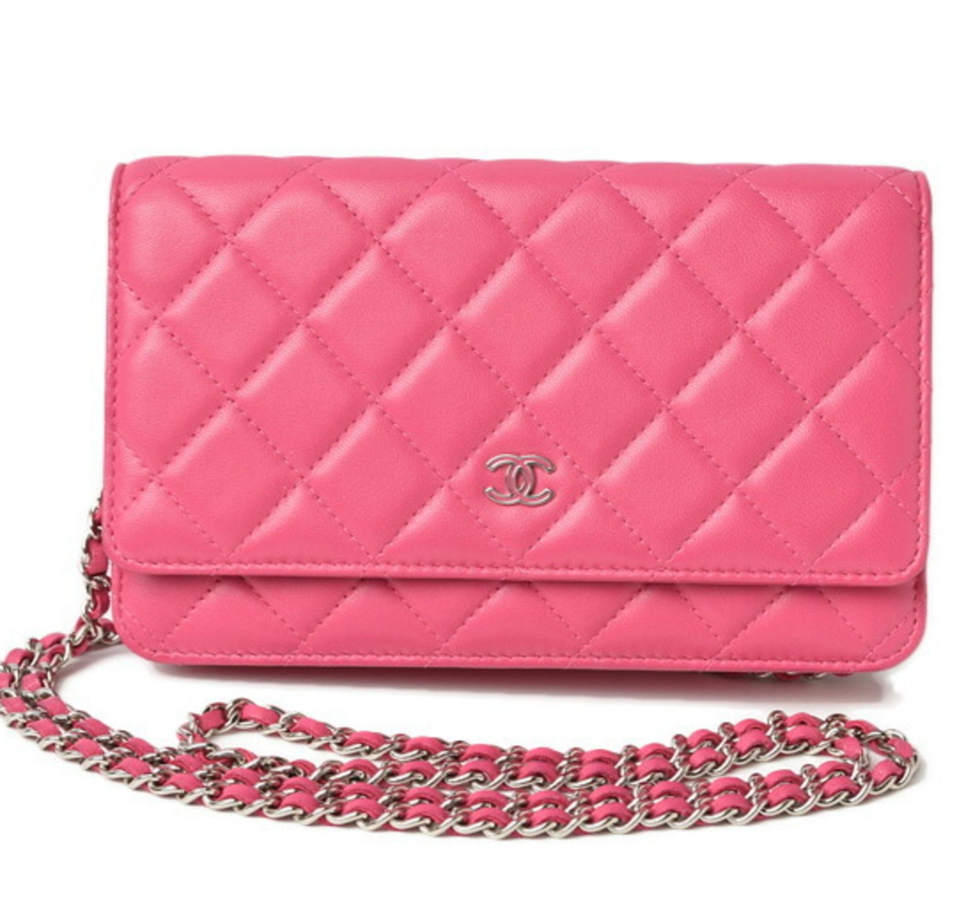 Shop CHANEL CHAIN WALLET 2023 SS Casual Style Plain Leather Party Style  Office Style by MonFavori