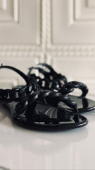 Givenchy Chain-Link Jelly Sandal