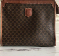 Celine Vintage Macadam Clutch