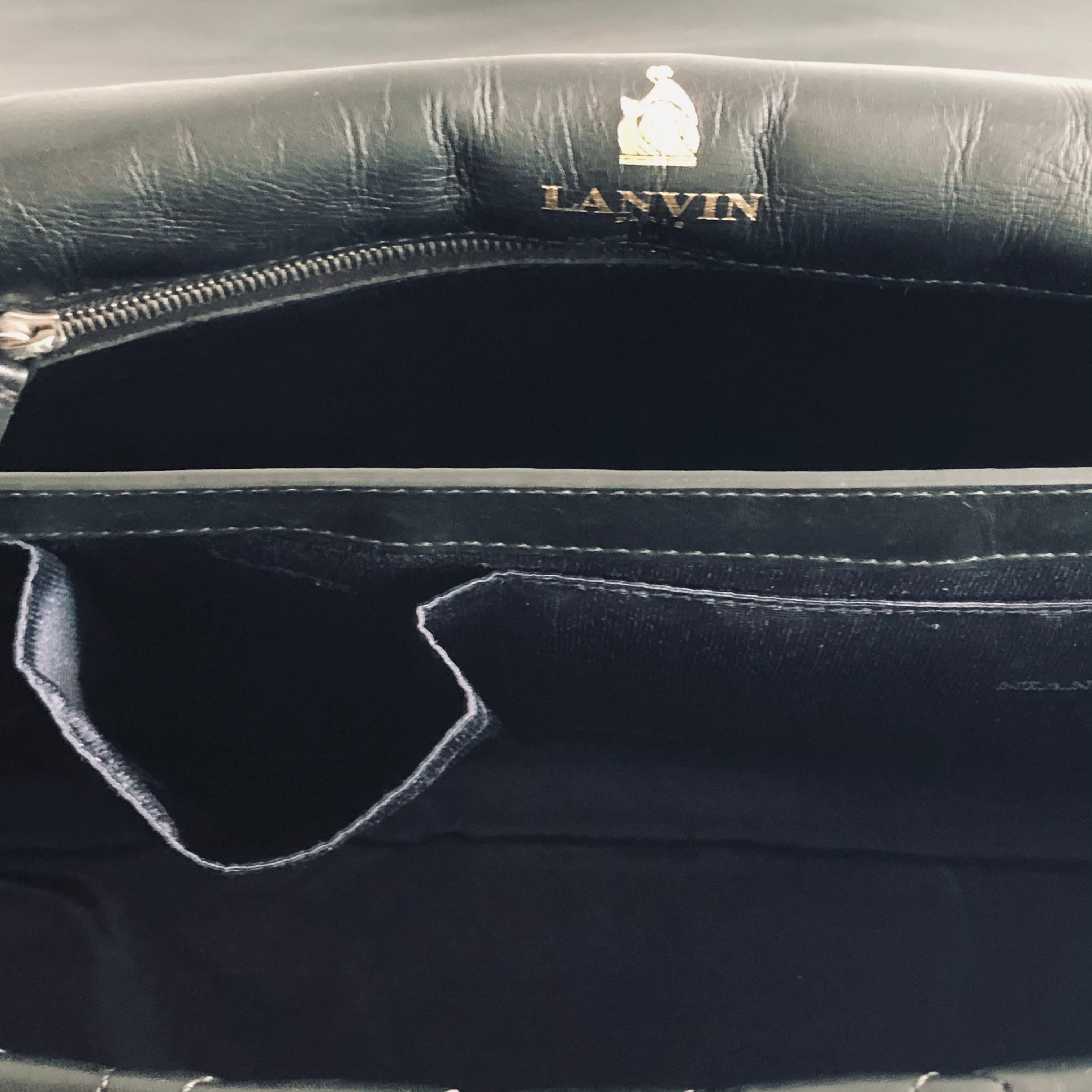 Happy lanvin bag Green Python ref.261596 - Joli Closet