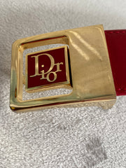 Christian Dior Leather Belt