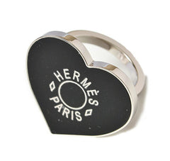 Hermes scarf muffler ring / holder HERMES 2020 Valentine collection heart-shaped cool rack